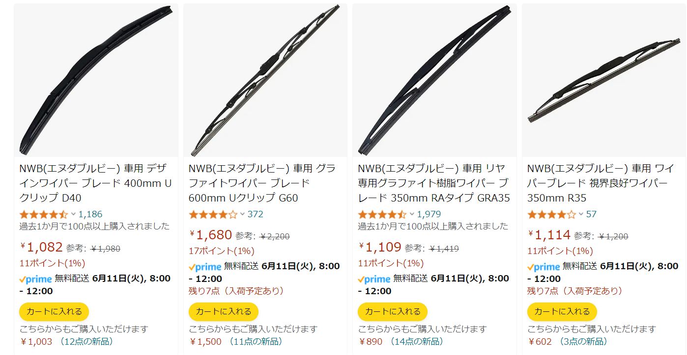 Nippon Wiper Blade là một thương hiệu chuyên sản xuất cần gạt mưa ô tô tại Nhật Bản