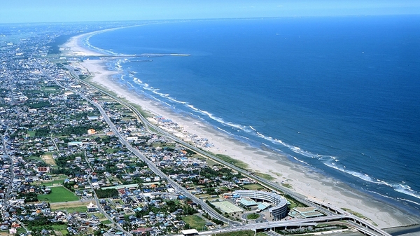 Bãi Biển Kujukuri (九十九里浜) - Chiba